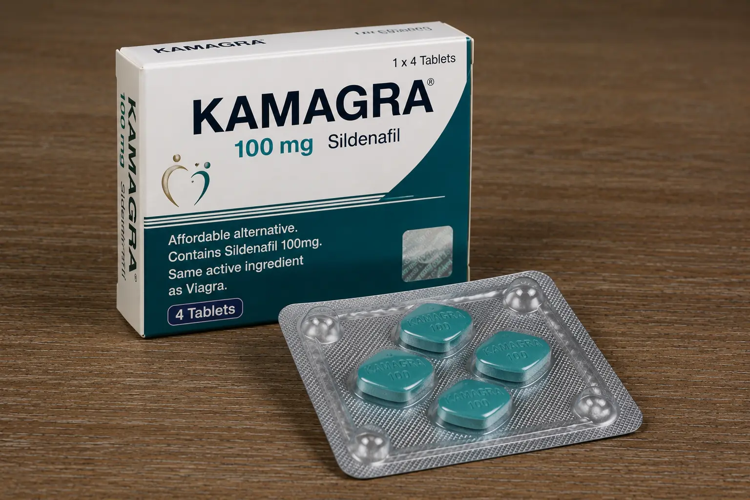 Kamagra 100mg Sildenafil tablets affordable ED treatment